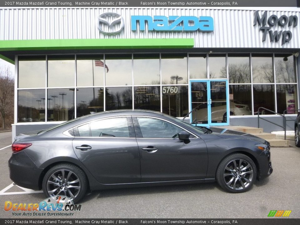 2017 Mazda Mazda6 Grand Touring Machine Gray Metallic / Black Photo #1