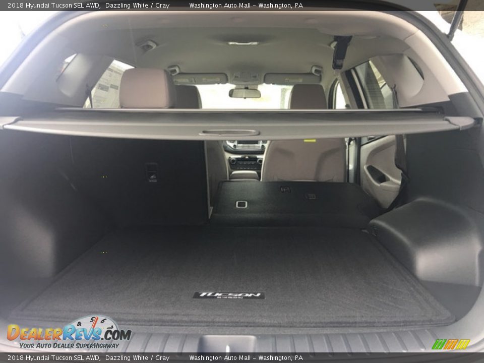 2018 Hyundai Tucson SEL AWD Dazzling White / Gray Photo #23