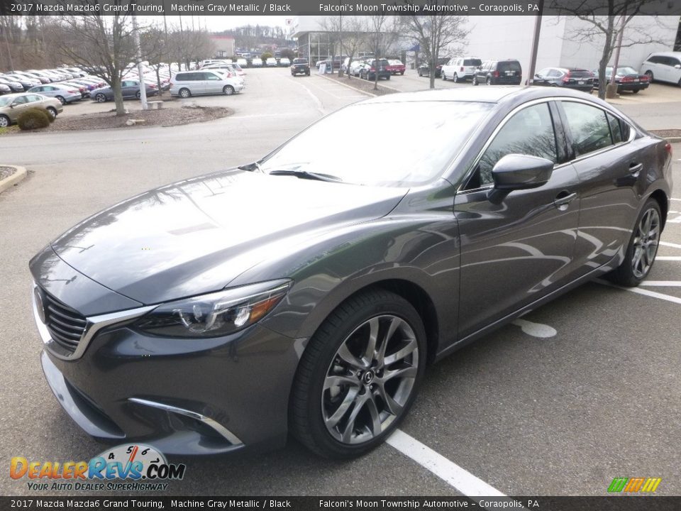 2017 Mazda Mazda6 Grand Touring Machine Gray Metallic / Black Photo #5