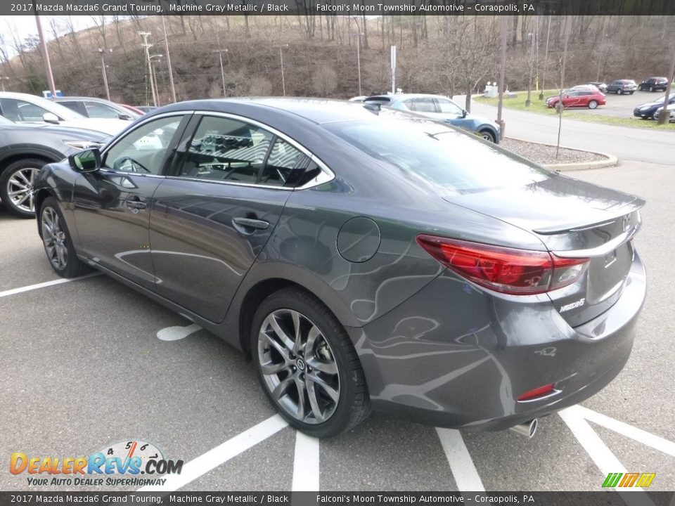 2017 Mazda Mazda6 Grand Touring Machine Gray Metallic / Black Photo #6