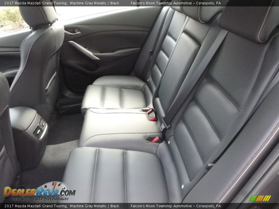 2017 Mazda Mazda6 Grand Touring Machine Gray Metallic / Black Photo #8