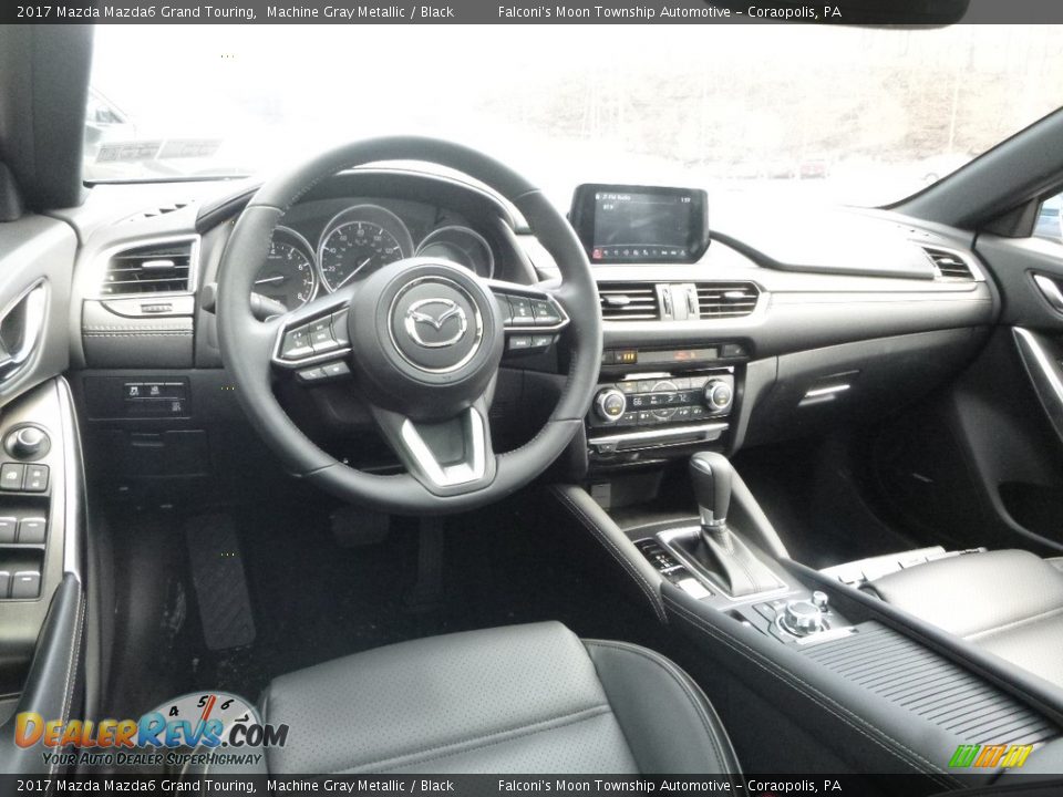 2017 Mazda Mazda6 Grand Touring Machine Gray Metallic / Black Photo #9