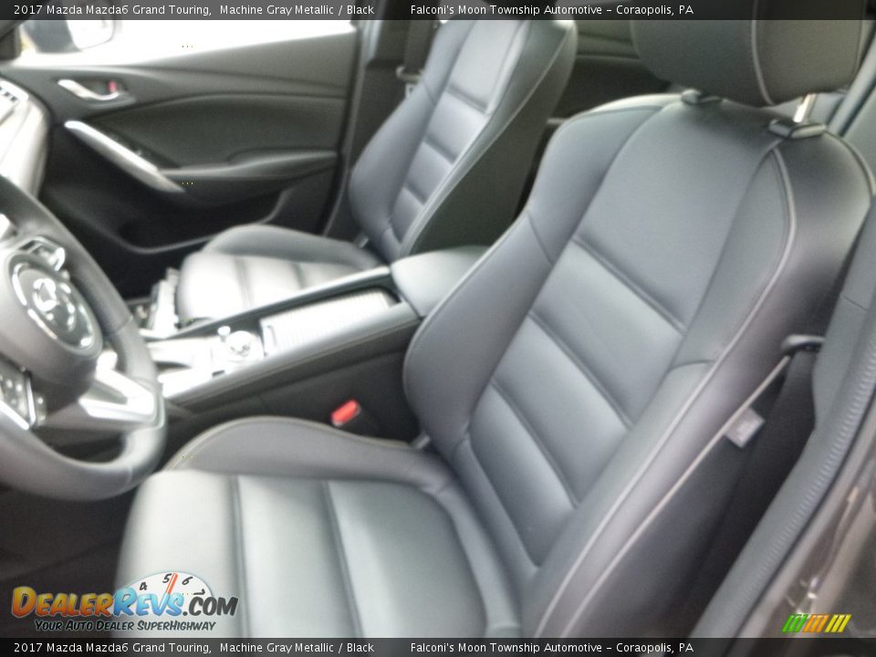 2017 Mazda Mazda6 Grand Touring Machine Gray Metallic / Black Photo #11