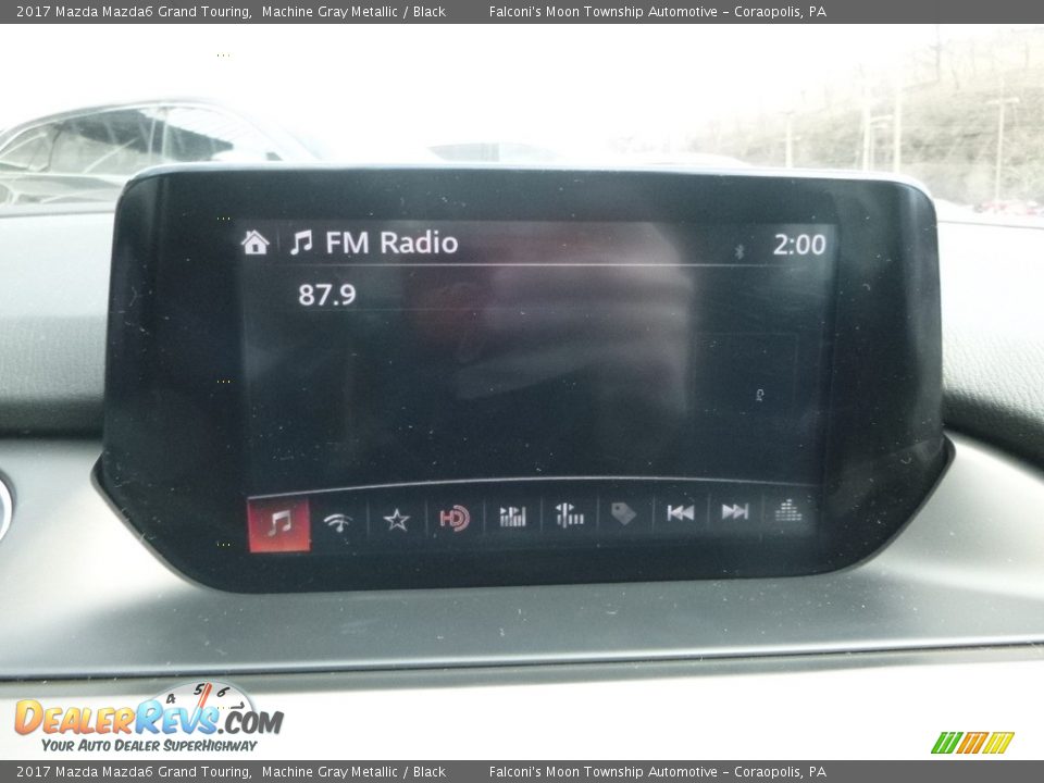 2017 Mazda Mazda6 Grand Touring Machine Gray Metallic / Black Photo #14