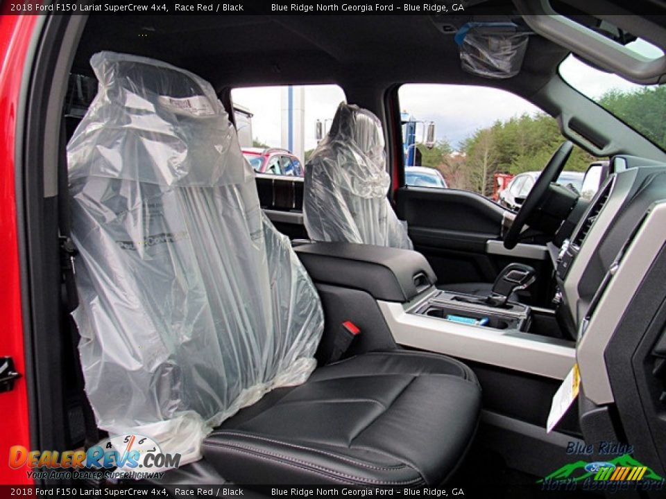 2018 Ford F150 Lariat SuperCrew 4x4 Race Red / Black Photo #10