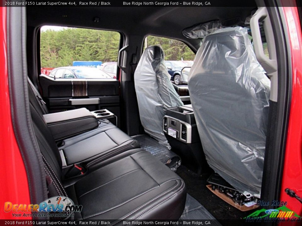 2018 Ford F150 Lariat SuperCrew 4x4 Race Red / Black Photo #11