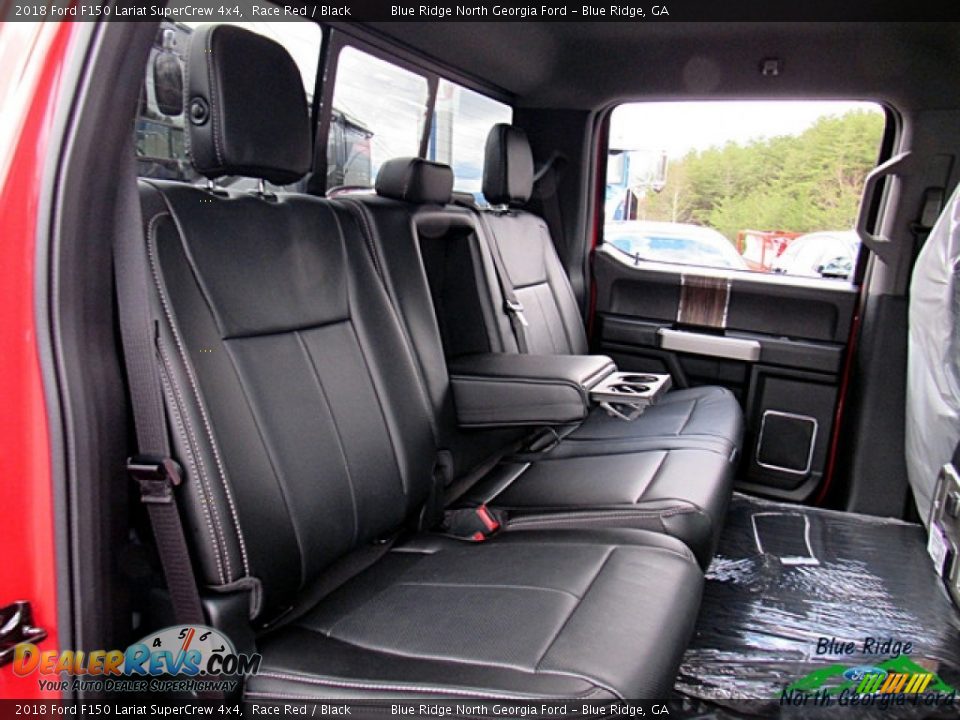 2018 Ford F150 Lariat SuperCrew 4x4 Race Red / Black Photo #12