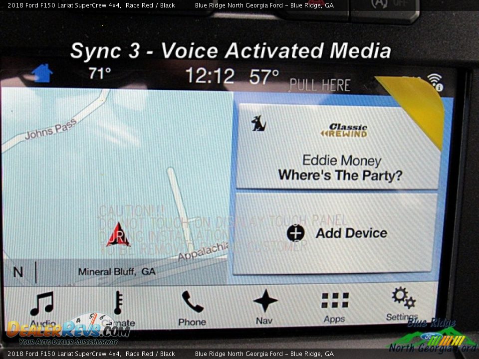 2018 Ford F150 Lariat SuperCrew 4x4 Race Red / Black Photo #16