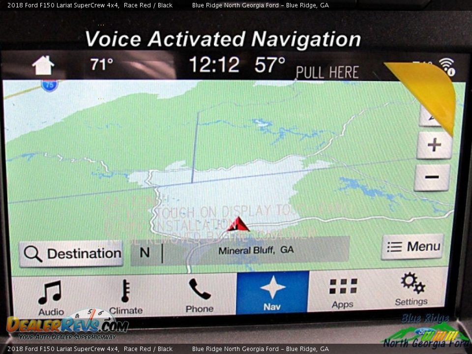 2018 Ford F150 Lariat SuperCrew 4x4 Race Red / Black Photo #17