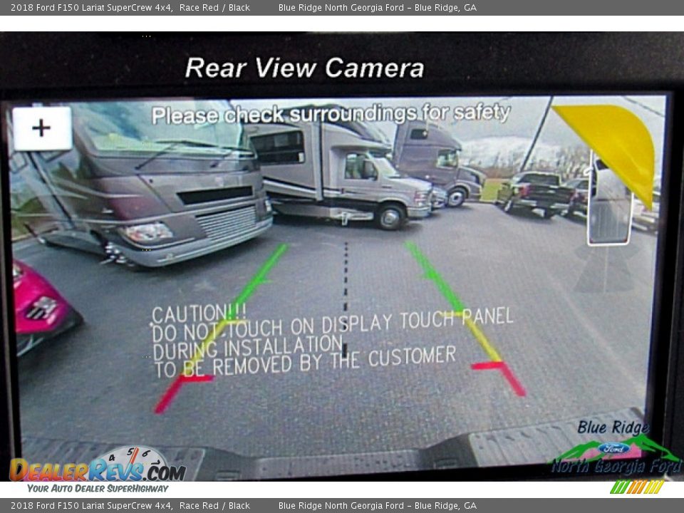 2018 Ford F150 Lariat SuperCrew 4x4 Race Red / Black Photo #18