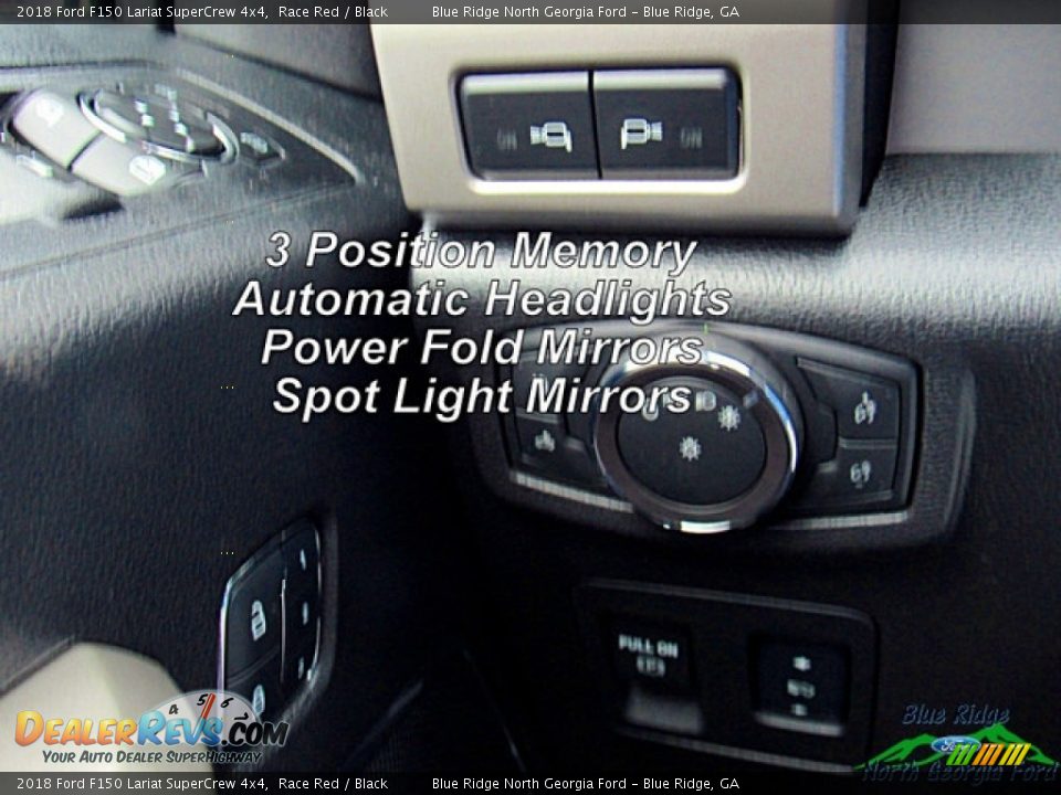 2018 Ford F150 Lariat SuperCrew 4x4 Race Red / Black Photo #21