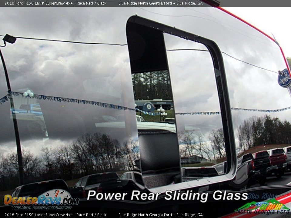2018 Ford F150 Lariat SuperCrew 4x4 Race Red / Black Photo #22