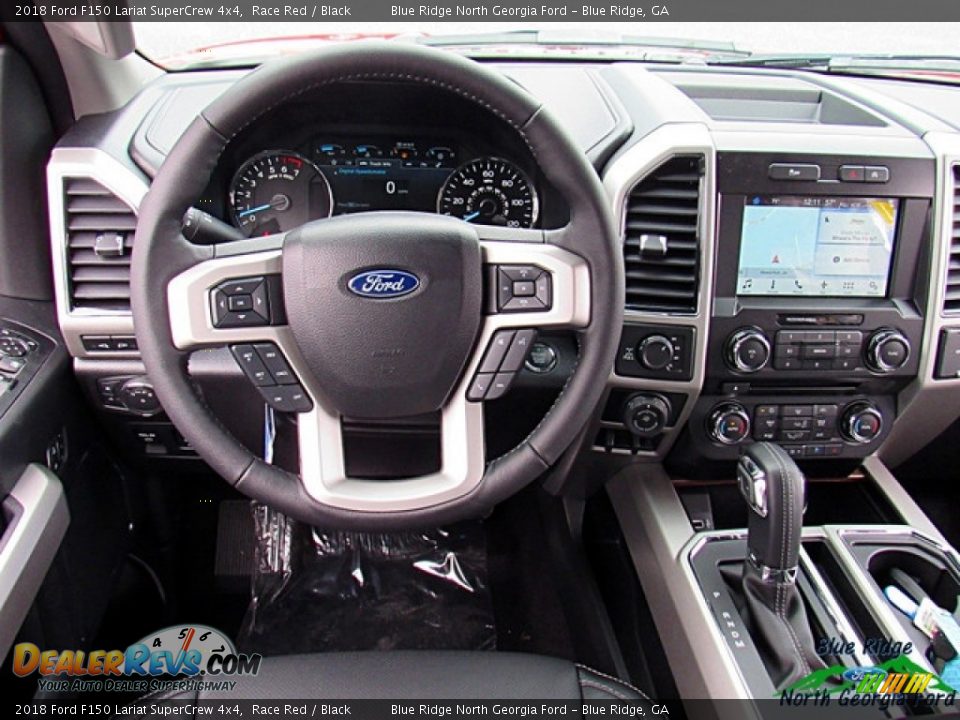 2018 Ford F150 Lariat SuperCrew 4x4 Race Red / Black Photo #25