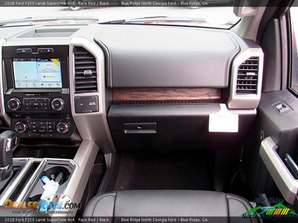 2018 Ford F150 Lariat SuperCrew 4x4 Race Red / Black Photo #27