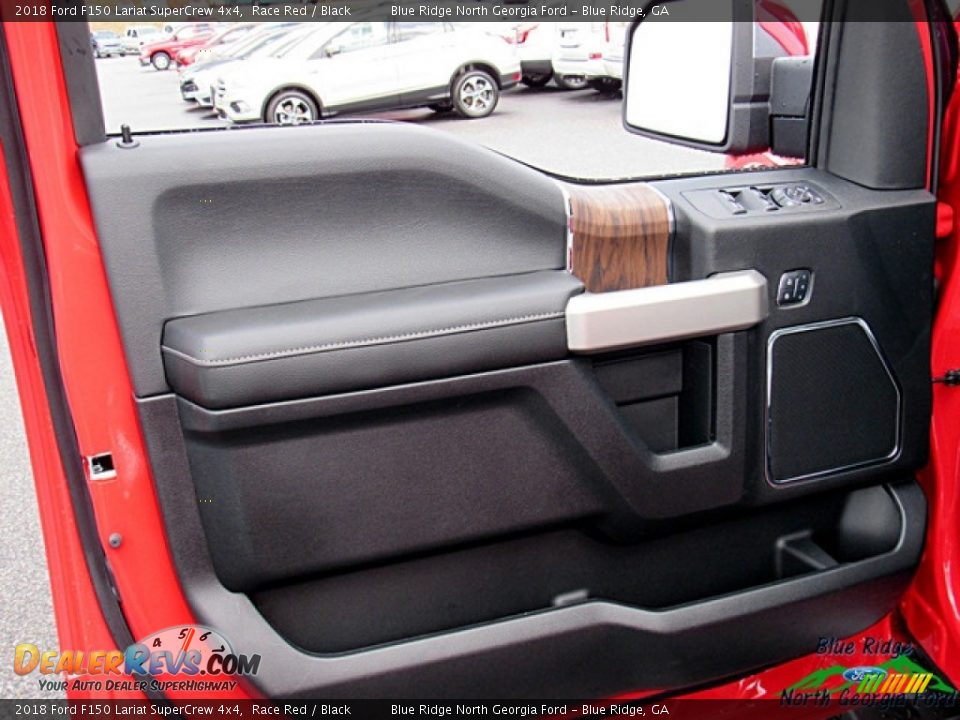 2018 Ford F150 Lariat SuperCrew 4x4 Race Red / Black Photo #29