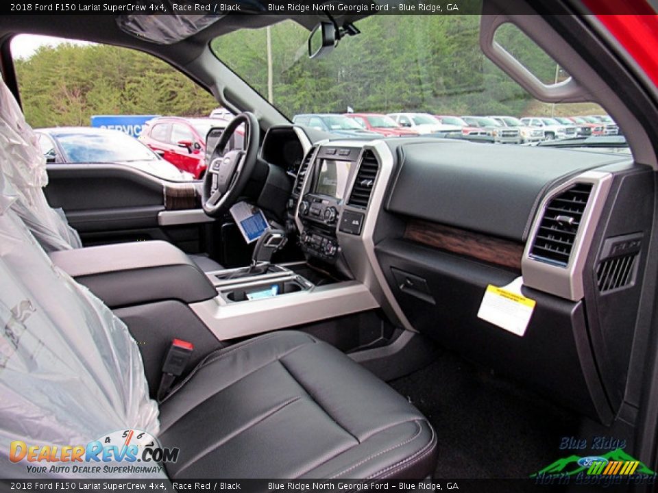 2018 Ford F150 Lariat SuperCrew 4x4 Race Red / Black Photo #31