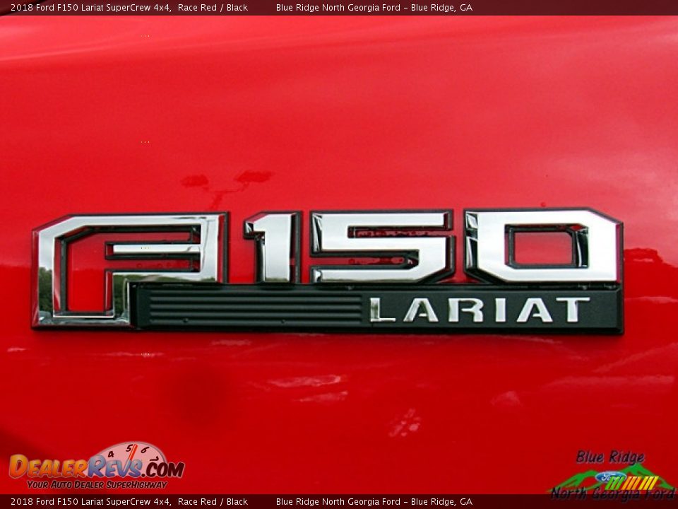 2018 Ford F150 Lariat SuperCrew 4x4 Race Red / Black Photo #36