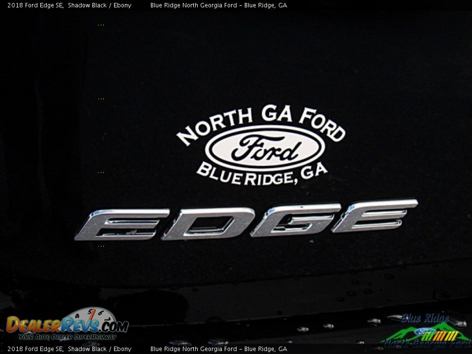 2018 Ford Edge SE Shadow Black / Ebony Photo #34