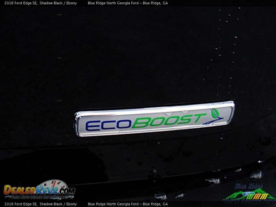 2018 Ford Edge SE Shadow Black / Ebony Photo #35