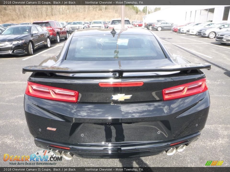 2018 Chevrolet Camaro SS Coupe Black / Jet Black Photo #4