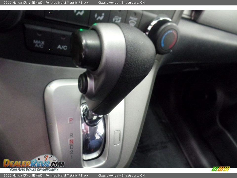 2011 Honda CR-V SE 4WD Polished Metal Metallic / Black Photo #25