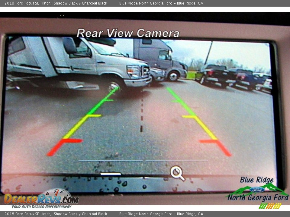 2018 Ford Focus SE Hatch Shadow Black / Charcoal Black Photo #18