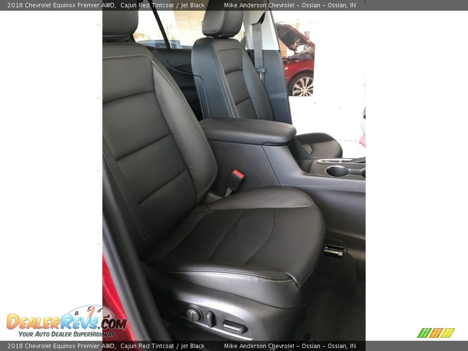 2018 Chevrolet Equinox Premier AWD Cajun Red Tintcoat / Jet Black Photo #7