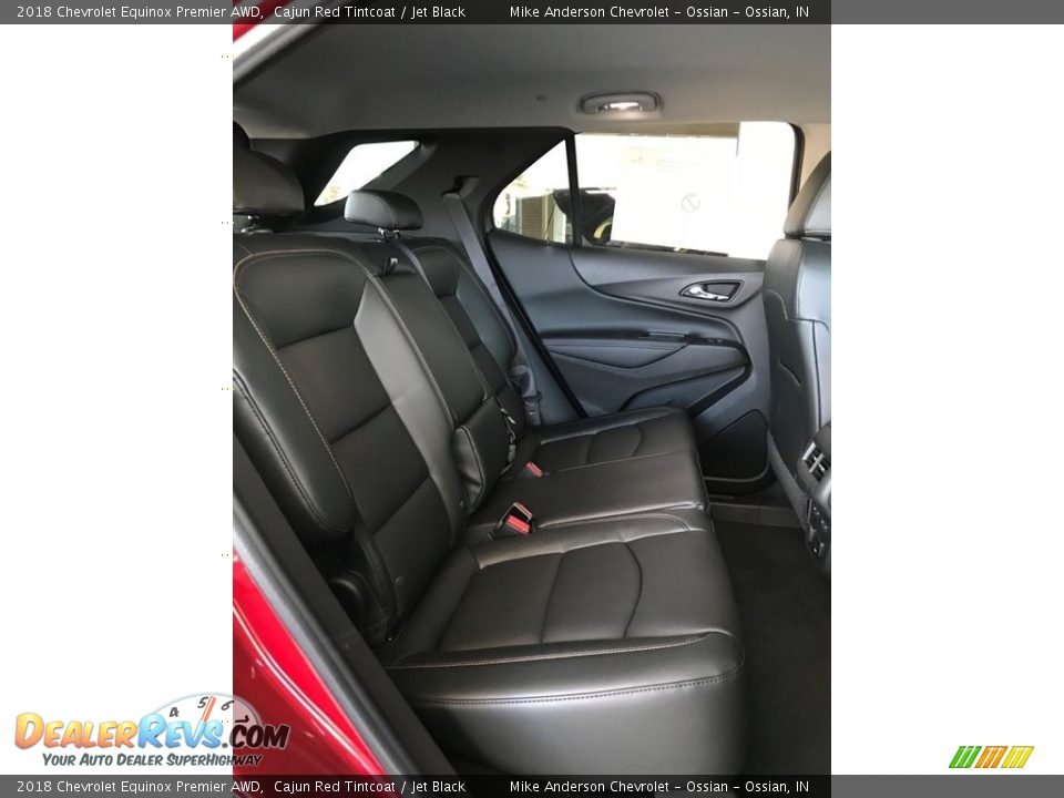 2018 Chevrolet Equinox Premier AWD Cajun Red Tintcoat / Jet Black Photo #9