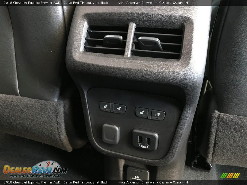 2018 Chevrolet Equinox Premier AWD Cajun Red Tintcoat / Jet Black Photo #10