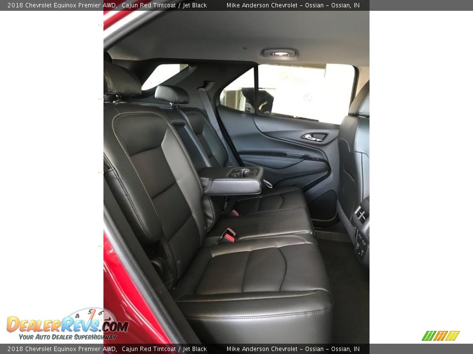 2018 Chevrolet Equinox Premier AWD Cajun Red Tintcoat / Jet Black Photo #11