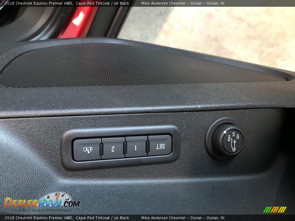 2018 Chevrolet Equinox Premier AWD Cajun Red Tintcoat / Jet Black Photo #16