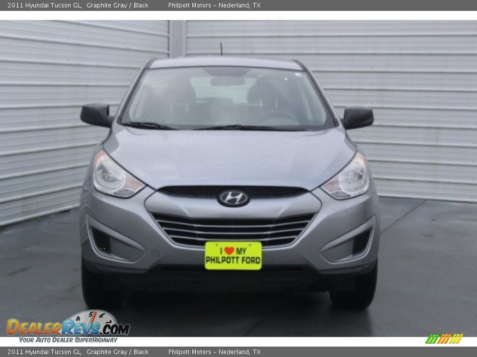 2011 Hyundai Tucson GL Graphite Gray / Black Photo #2