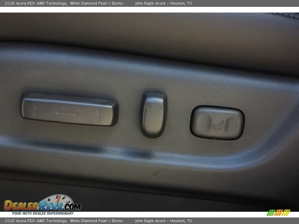2018 Acura RDX AWD Technology White Diamond Pearl / Ebony Photo #17