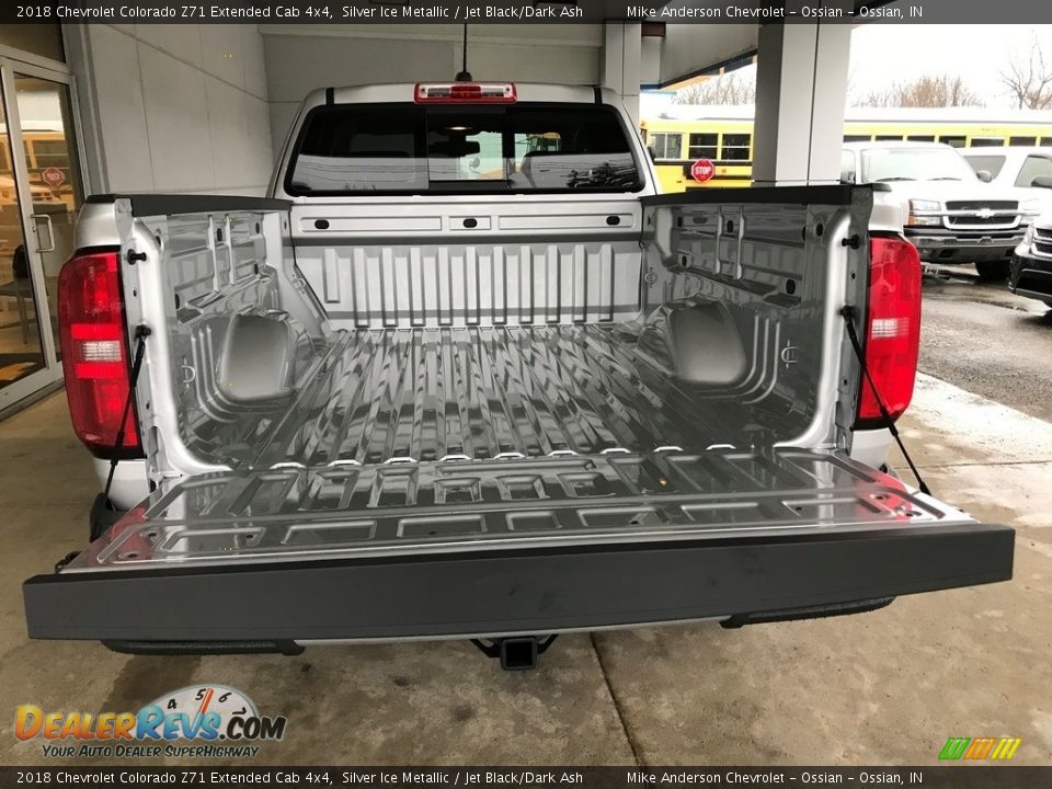 2018 Chevrolet Colorado Z71 Extended Cab 4x4 Silver Ice Metallic / Jet Black/Dark Ash Photo #5
