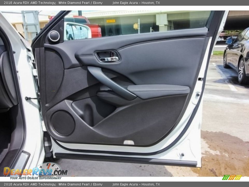 2018 Acura RDX AWD Technology White Diamond Pearl / Ebony Photo #27