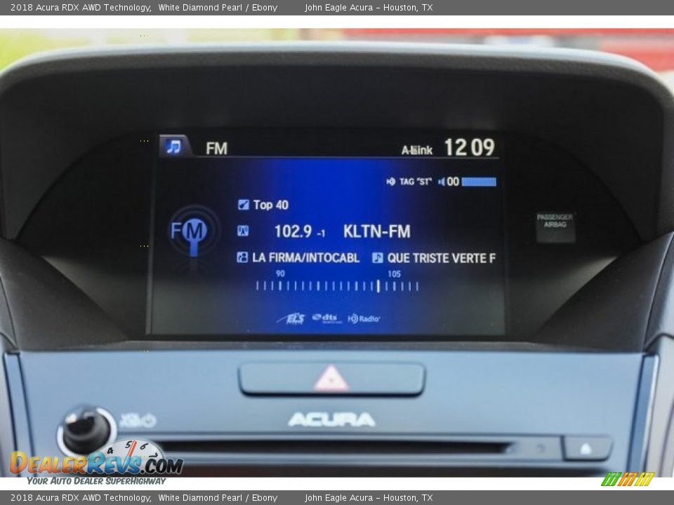 2018 Acura RDX AWD Technology White Diamond Pearl / Ebony Photo #33