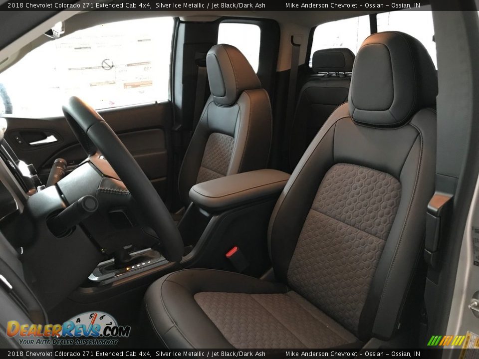 2018 Chevrolet Colorado Z71 Extended Cab 4x4 Silver Ice Metallic / Jet Black/Dark Ash Photo #20