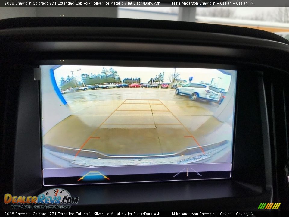 2018 Chevrolet Colorado Z71 Extended Cab 4x4 Silver Ice Metallic / Jet Black/Dark Ash Photo #22