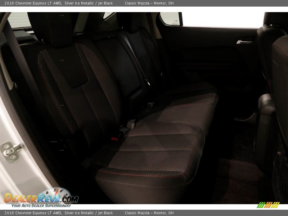 2016 Chevrolet Equinox LT AWD Silver Ice Metallic / Jet Black Photo #16