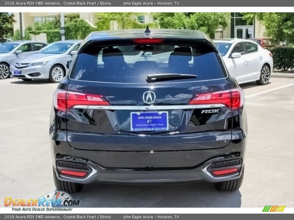 2018 Acura RDX FWD Advance Crystal Black Pearl / Ebony Photo #6