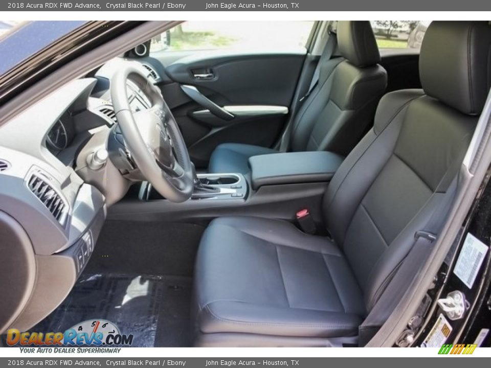 2018 Acura RDX FWD Advance Crystal Black Pearl / Ebony Photo #15