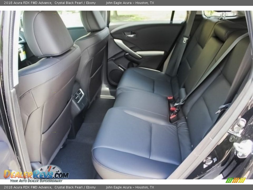 2018 Acura RDX FWD Advance Crystal Black Pearl / Ebony Photo #18