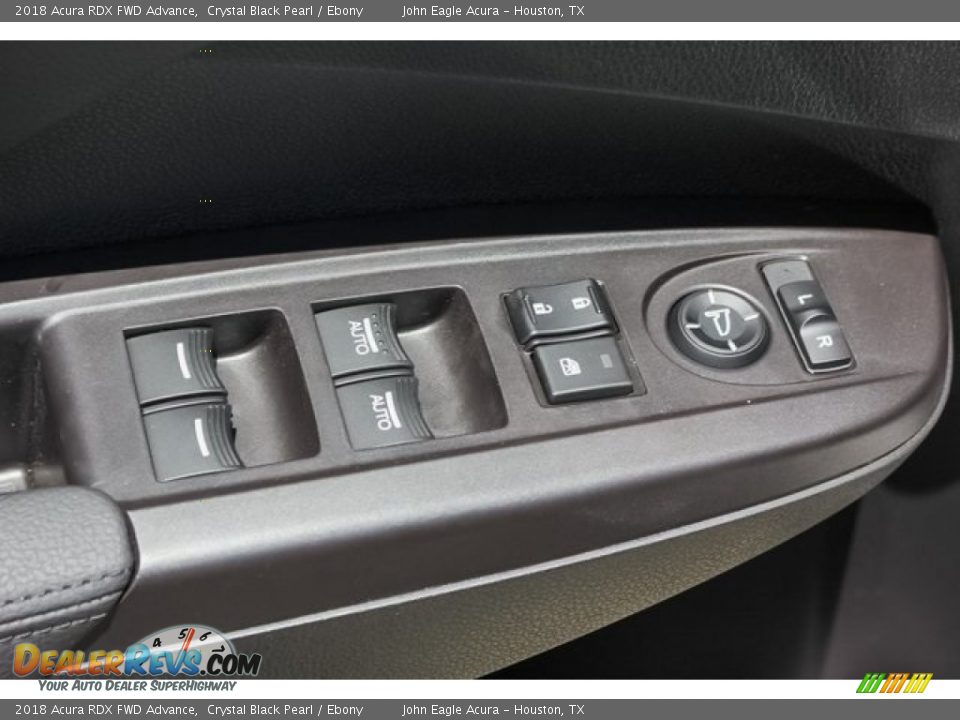 2018 Acura RDX FWD Advance Crystal Black Pearl / Ebony Photo #29