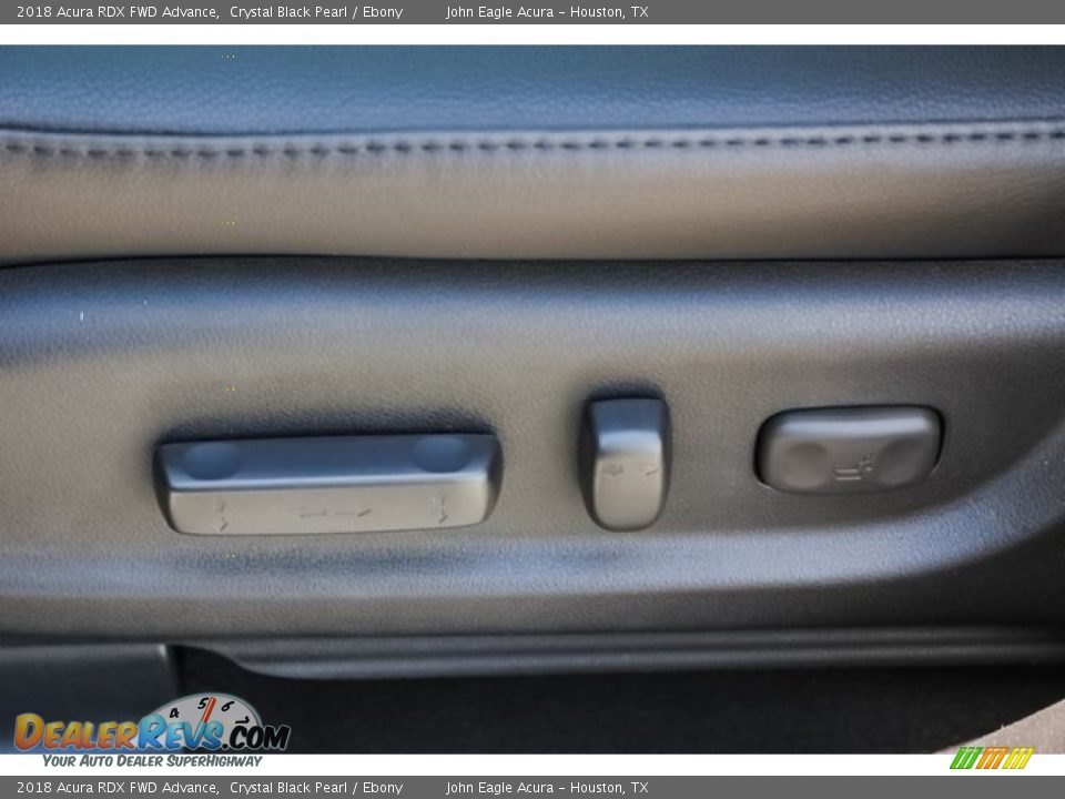 2018 Acura RDX FWD Advance Crystal Black Pearl / Ebony Photo #30