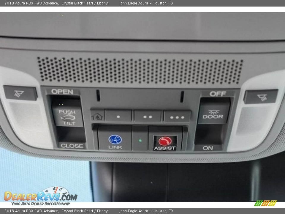 2018 Acura RDX FWD Advance Crystal Black Pearl / Ebony Photo #31