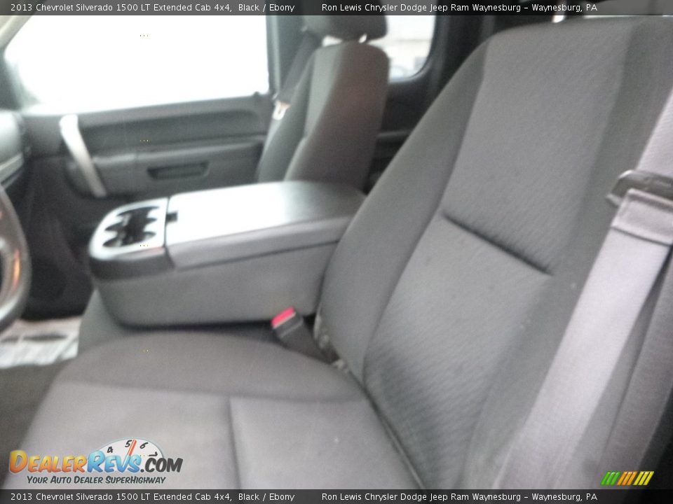 2013 Chevrolet Silverado 1500 LT Extended Cab 4x4 Black / Ebony Photo #14