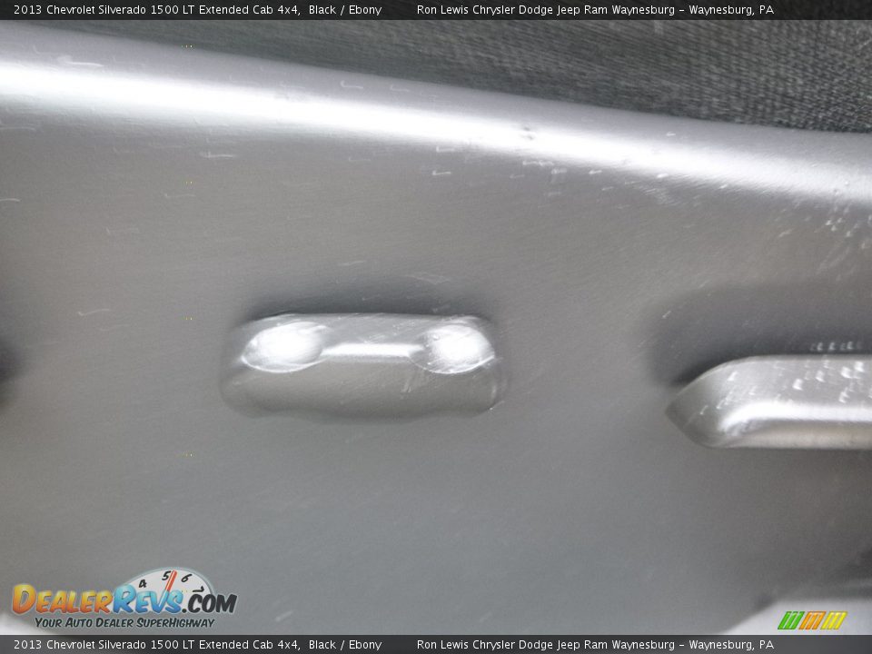 2013 Chevrolet Silverado 1500 LT Extended Cab 4x4 Black / Ebony Photo #15