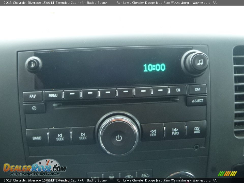 2013 Chevrolet Silverado 1500 LT Extended Cab 4x4 Black / Ebony Photo #17