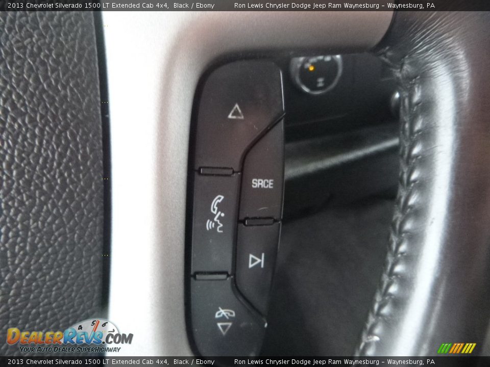 2013 Chevrolet Silverado 1500 LT Extended Cab 4x4 Black / Ebony Photo #18