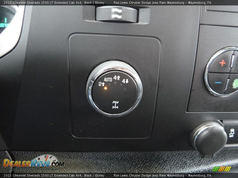 2013 Chevrolet Silverado 1500 LT Extended Cab 4x4 Black / Ebony Photo #20